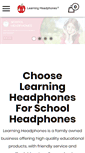 Mobile Screenshot of learningheadphones.com